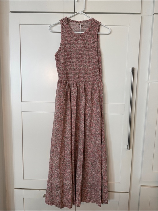Marine Layer Dresses & Skirts - Marine Layer Rose-Pink Floral Sleeveless Maxi Dress